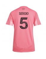 Inter Miami Sergio Busquets #5 Domácí Dres pro Dámské 2025-26 Krátký Rukáv